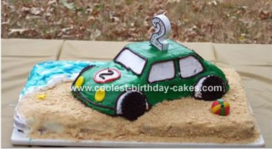 Beach Bug Cake