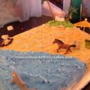 Homemade Beach Cake