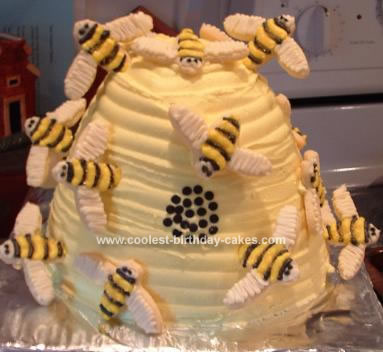 Beehive Birthday Cake