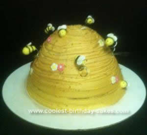 Homemade Beehive Cake