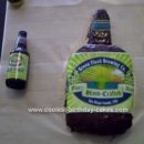Homemade Beer Bottle Cake