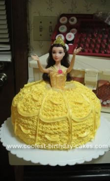 Homemade  Belle Cake