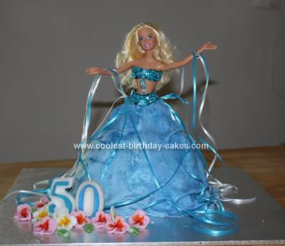 Belly Dance Barbie Birthday Cake
