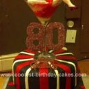 Homemade Betty Boop Birthday Cake