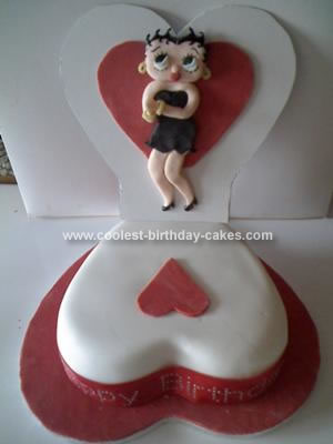 Homemade Betty Boop Cake