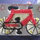 Homemade Bicycle Cake