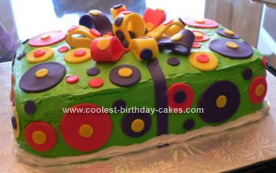 Homemade Birthday Present Cake