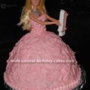 Homemade Birthday Princess Cake