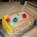 Homemade Block Trolley Cake