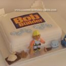 Homemade Bob The Builder Birthday Cake