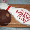 Homemade Bowling Birthday Cake