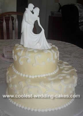 Homemade Bridal Shower Cake