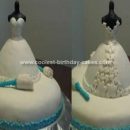 Homemade Bridal Shower Cake Design