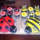 Homemade Bug Cakes