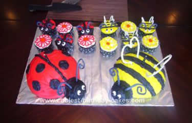 Homemade Bug Cakes