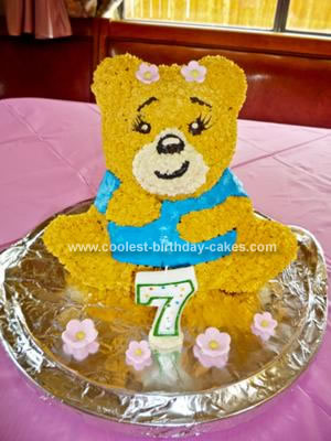 Build-A-Bear 3D Bear Cake