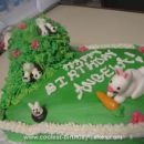 Homemade Bunny Cake