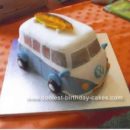 Homemade Camper Van Birthday Cake