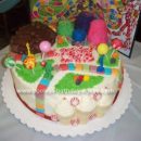 Homemade Candyland Cake