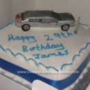 Homemade Car Cake