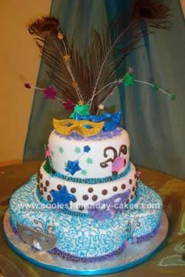 Homemade Carnival Cake Design
