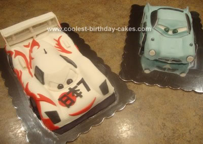 Homemade  Cars 2 Cakes