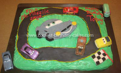 Coolest Cars 2 Finn McMissile Cake