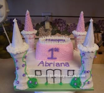Abrianas Castle Cake