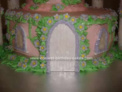 Homemade Castle Birthday Cake