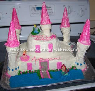 Castle Ice Cream Cake