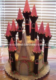 Homemade Castle Cake