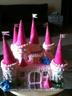 Homemade Castle Cake