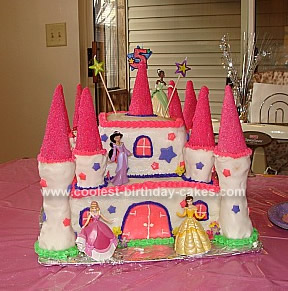 Homemade Castle Cake Design