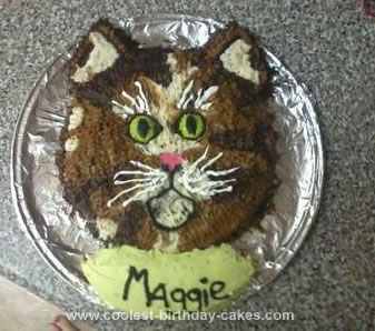 Homemade Cat Cake