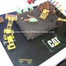 Homemade CAT Themed Cake