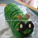 Homemade Caterpillar Cake