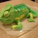 Homemade Chameleon Cake