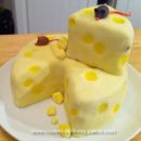 Homemade Cheese Birthday Cake