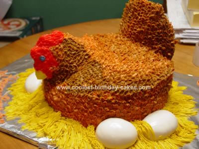 Homemade Chicken Cake
