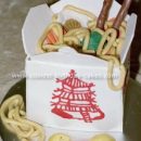 Chinese Takeout Box Cake