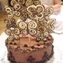 Homemade Chocolate Butterflies Cake