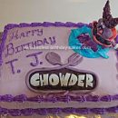 Homemade Chowder Birthday Cake