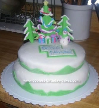 Homemade Christmas Cake