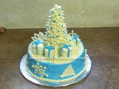 Homemade Christmas Holiday Cake