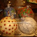Homemade Christmas Ornaments Cake
