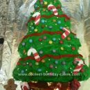 Homemade   Christmas Tree Cake