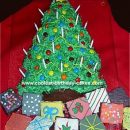 Poppa's Christmas Tree Cake