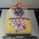 Homemade Chucky Birthday Cake Idea