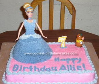 A Cinderella Cake for Allie