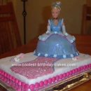 Homemade Cinderella Cake